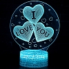 I Love You 3D Neon Led Night Lamp NL014