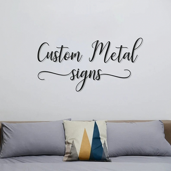 Tell Us The Metal Sign You Want To Design CMS001
