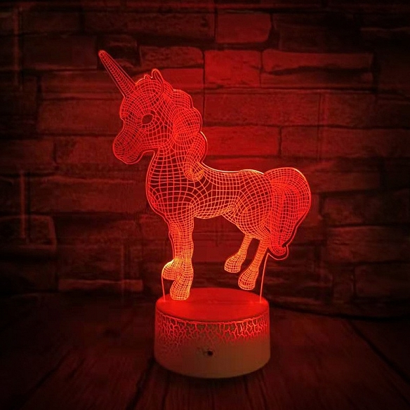 Magical Unicorn 3D Neon Led Night Lamp NL007